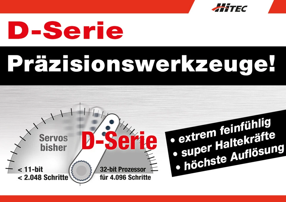 Hitec Servo D845WP - 116845 - Bild 3 von 4