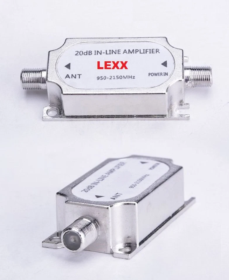 ANTENNA SATELLITE INLINE AMPLIFIER SIGNAL BOOSTER HDTV BELL DIRECTV DISH NETWORK - Image 2 of 4