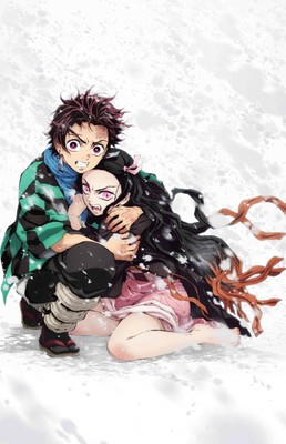 Anime Poster 12x18 Demon Slayer Nezuko Tanjirou Kamado Ebay