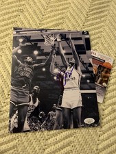 Brad Daugherty signed 8 X 10 Photo Autographed Basketball JSA Authentication COA