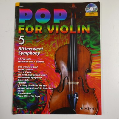 Pop For Violin 5 Bittersweet Symphony Ed 9716 Ebay