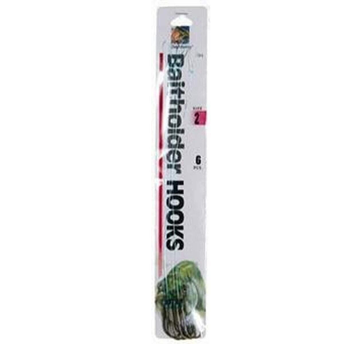 Danielson Hook Snelled Baithldr Sz 6 Fishing-Equipment