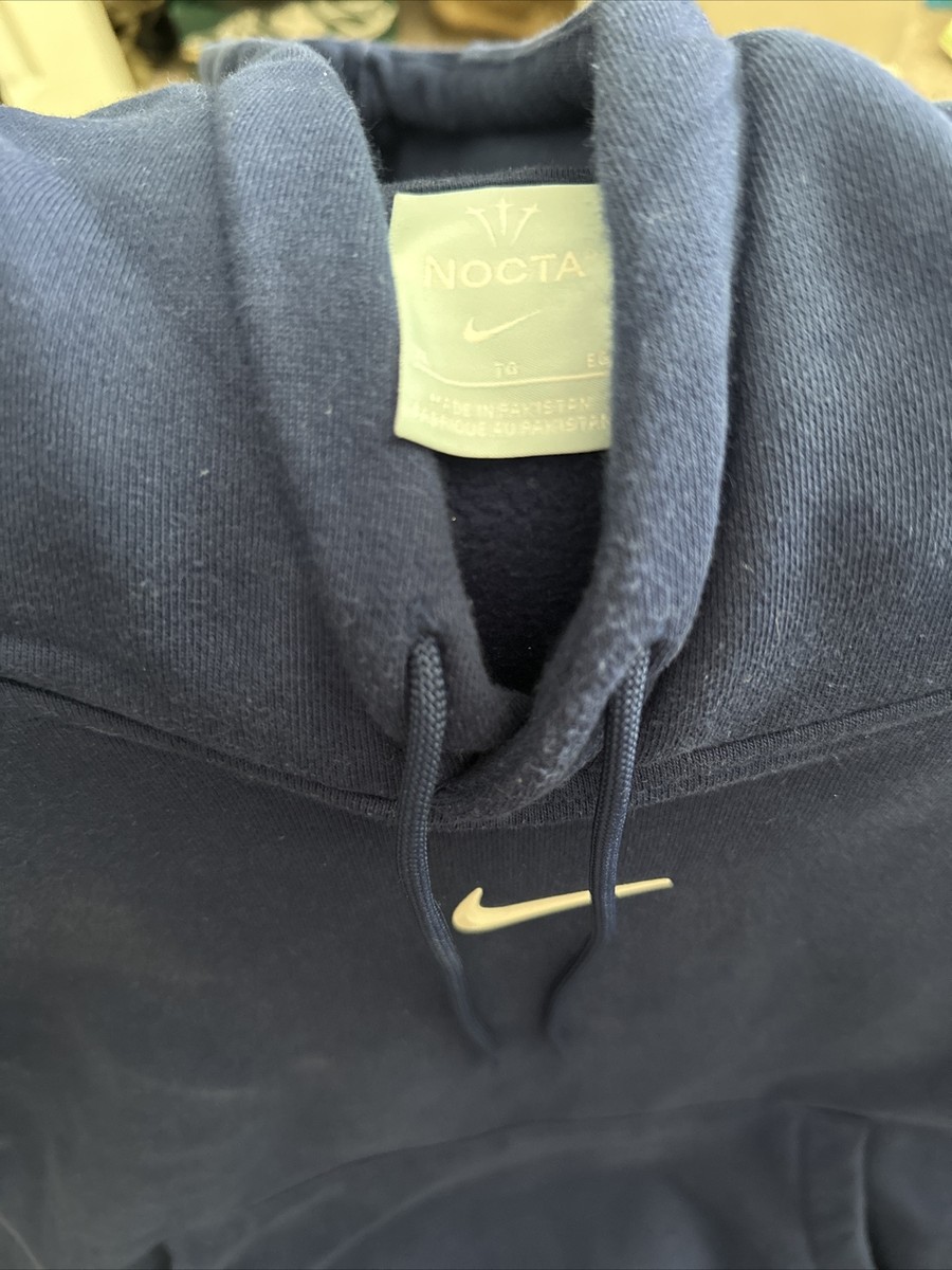 Nike x Drake NOCTA Cardinal Stock Blue Hoodie Authentic XL | eBay