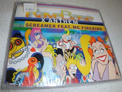 Screamer - The Rave Base X Anthem   Maxi CD - OVP