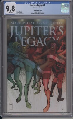 JUPITER S LEGACY #1   CGC 9.8 NM/M   1ST APPEARANCES   DAVE JOHNSON VARIANT