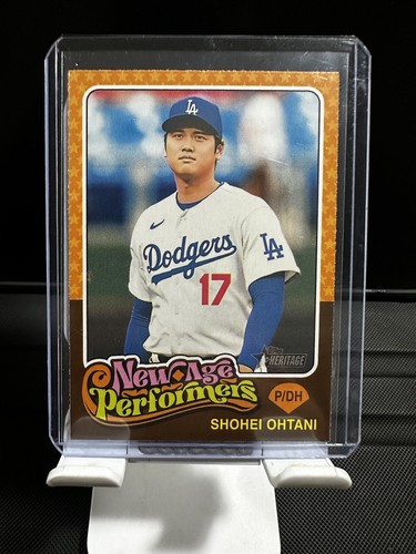 2024 Topps Heritage New Age Performers Shohei Ohtani Los Angeles Dodgers #NAP-1