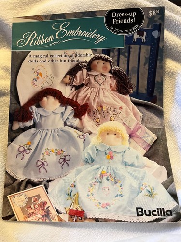 Bucilla Ribbon Embroidery Pattern Book