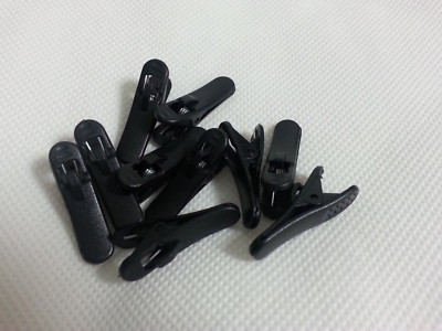 Tie Mic Clip Klemme Revers Lavalier Kabelverschluss Fixierer Haardraht Halter Zapfenhalter