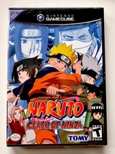 Naruto: Clash of Ninja Nintendo GameCube Brand New Rear Description