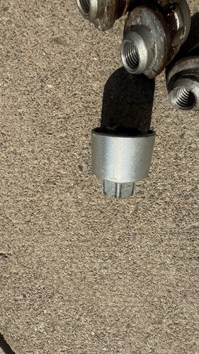 Jaguar Wheel Locking Key Code T With 4 Nuts, Came Off XF