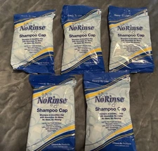 No-Rinse Shampoo Cap by Cleanlife Products (pack of 5) Ready To Use