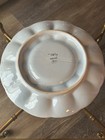 Hand-painted ceramic deviled egg plate with floral design — photo 5