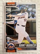 2026 Topps Series 1 #159 Ronny Mauricio New York Mets Baseball Card