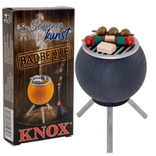R&auml;uchergrill Grill Seiffener Volkskunst Erzgebirge inkl. Knox R&auml;ucherkerzen BBQ