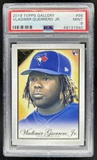 2019 Topps Gallery Vladimir Guerrero Jr. RC Rookie #98 Blue Jays PSA 9