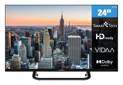 Smart Tech 24HV02V Fernseher 24 Zoll Smart TV VIDAA HD TV Triple-Tuner 2026