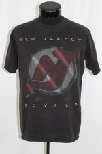 VTG New Jersey Devils Starter 38-40 Tee-Shirt Tee Single Stitch M Made USA 80s T
