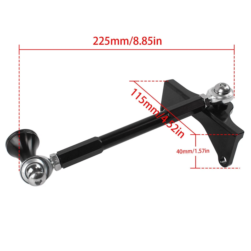 Motorcycle Frame Stabilizer Link For 2017-2023 Harley Touring Electra Glide Foto 2 de 4