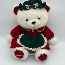Vintage 1992 Kmart Momma Christmas Teddy Bear Plush