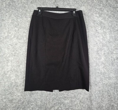 White House Black Market Women's Mini Skirt Black Size 8 Minimalist Office Class