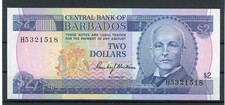 Barbados 2 Dollar Banknote UNC ..........................................2/32790
