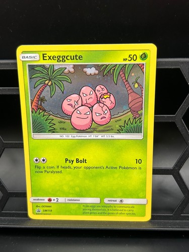 Exeggcute - SM119 Holo Promo Sun & Moon Promo Pokemon Near Mint