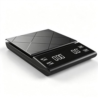 Coffee Scale with Timer, 3kg / 0.1g High Precision Pour Over Drip Espresso Scale