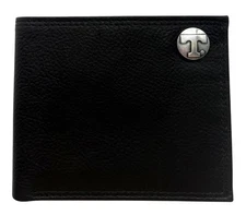 Tennessee Volunteers Genuine Leather Bifold Wallet with Concho by Enmon-New