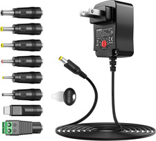 Universal AC/DC Adapter 12W 3V 4.5V 5V 6V 7.5V 9V 12V Switching Power Supply Cha