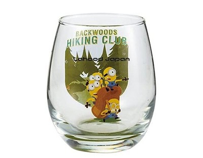 Sun Art &quotMinions&quot 3D Glass Cup Tumbler Approx. 330ml WOOD Minions