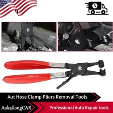 Hose Clamp Pliers Water Pipe Fuel Spring Bundle Removal Tool Car Pipe Clip US