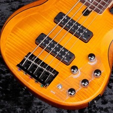 Yamaha TRBX605FM Mat Amber 5-Saiter Bass, Flame Maple Finish, gebraucht