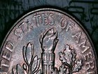 2012 P Roosevelt Dime Offcenter Obverse Broadstruck Error — photo 2