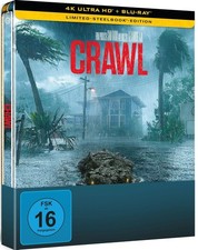 CRAWL Limited STEELBOOK 4K UHD + Bluray TIER HORROR KROKODILE FILM UNCUT NEU !