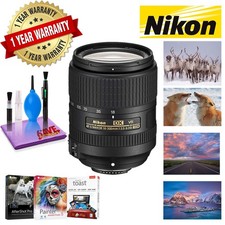 NIKON 18-300MM F/3.5-6.3G ED AF-S DX VR Lens with 1 Year Warranty and Corel Mac