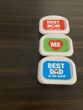 Leap Frog Fridge Phonics 3 Replacement Best Dad/ Best Mom Me Magnets Leapfrog