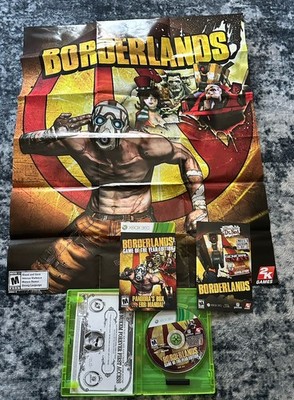 2K Games Borderlands: Game of the Year Edition Xbox 360, Manual, Map Included