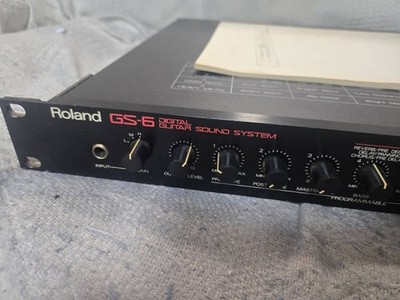 Roland GS-6 デジタルギターサウンドシステム　　エフェクター Roland GS-6 Digital Guitar Sound System & Preamp Rackmount | eBay
