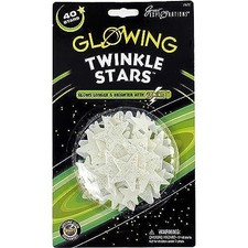 Great Explorations Glow in the Dark Twinkle Stars - 40 stars per package -