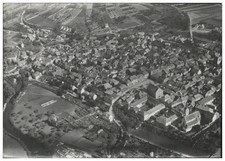 ZZ-6737/  Hammelburg Foto Luftbild 18 x 13 cm ca.1935