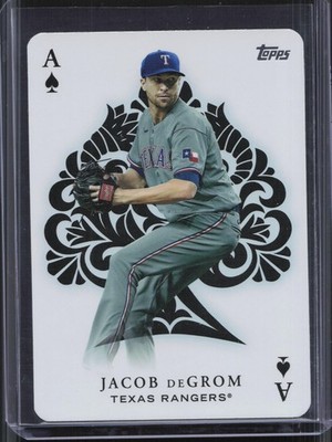 2023 Topps Jacob DeGrom AA-49 All Aces Texas Rangers