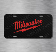 NEW Milwaukee Power Tools Plate CAR SUV Truck