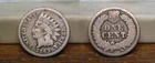 1863 INDIAN HEAD CENT PENNY COPPER NICKEL US COIN