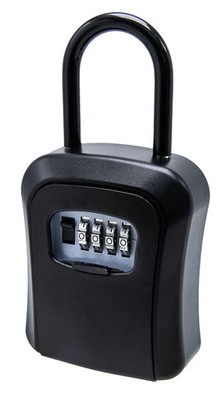 Key Lock Box for Outside-Combination Lockbox for House Key-Portable/Wall Mounted