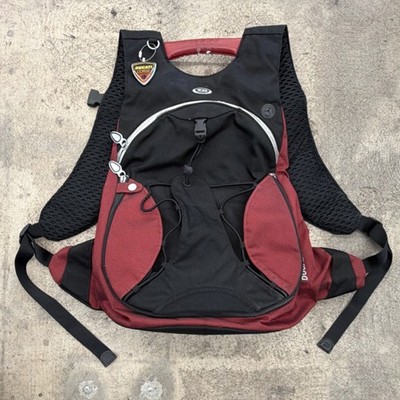 Ducati Trumi T3 Racing Bike Backpack Black Red Extremely Good Condition Used