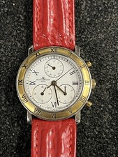 Baume & Mercier transpacific lady acciaio oro NOT WORKING FOR PARTS