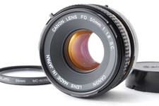  Exc 5 Canon FD 50mm f1.8 S.C. MF Standard Lens FD Mount Film Camera From JAPAN