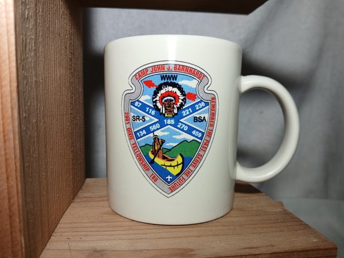 2001 Dixie Fellowship Camp John J. Barnhardt BSA Order Of The Arrow Mug
