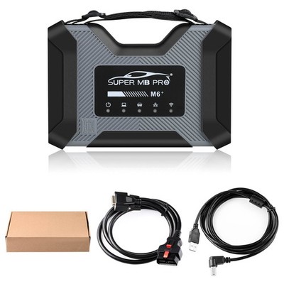 SUPER MB PRO M6+ M6 PLUS Diagnosis Tool + USB Cable + OBD2 16pin Cable 2025
