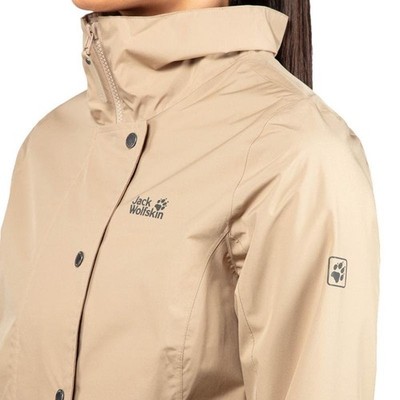 Women Jack Wolfskin jacket beige 38